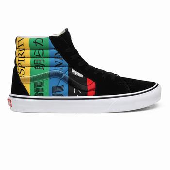 Panske Kotnikove Tenisky Vans Spirit Sk8-Hi Viacfarebný/Biele VA21RIUPX